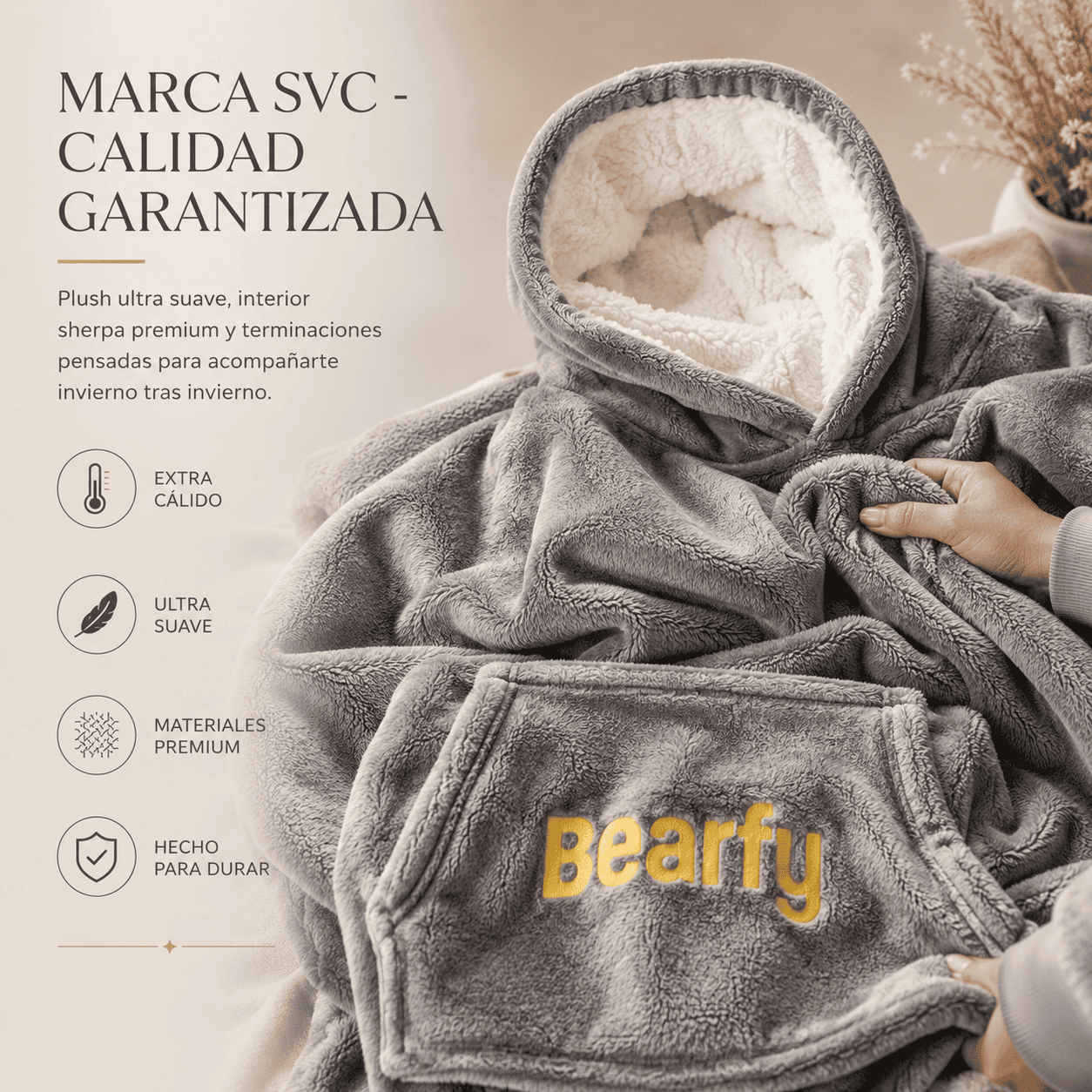 Hoodie térmico Bearfy – El abrigo PREMIUM que no te vas a querer sacar