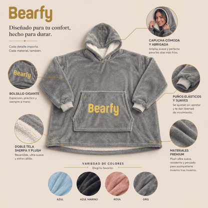 Hoodie térmico Bearfy – El abrigo PREMIUM que no te vas a querer sacar