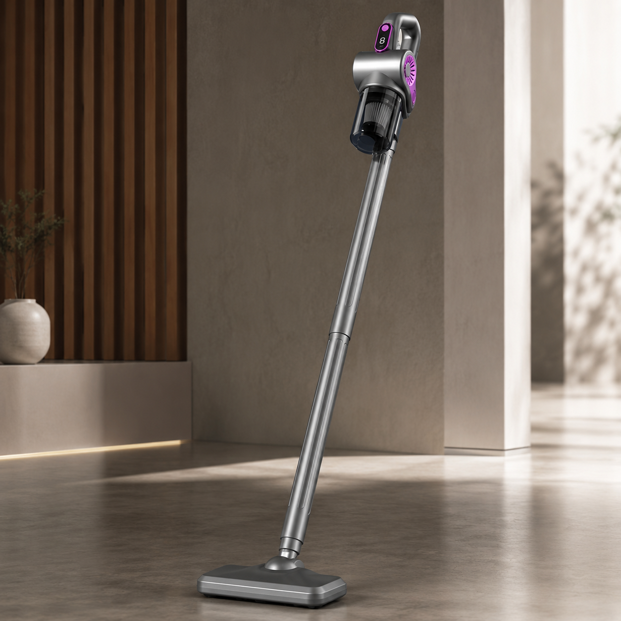 Aspiradora Inalámbrica 4 en 1 con Mopa y Luz UV