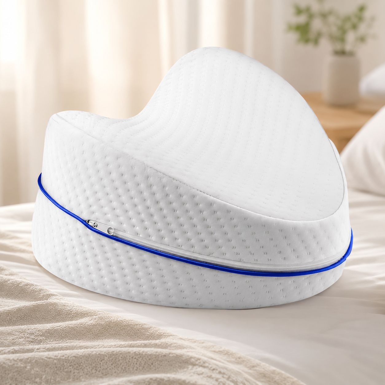 Almohada Ergonómica para Piernas y Rodillas