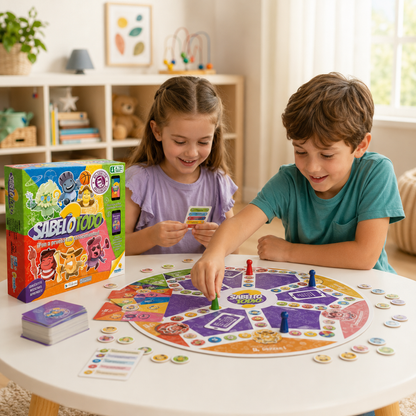 Juego de Mesa Sabelotodo Ronda con App – Preguntas y Desafíos