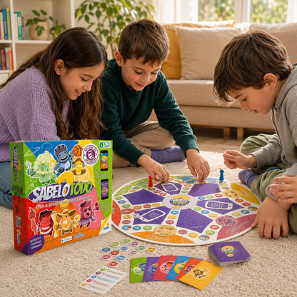 Juego de Mesa Sabelotodo Ronda con App – Preguntas y Desafíos