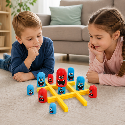 Juego de Estrategia Gobble Game 3 en Línea  Ta te ti con Piezas Apilables