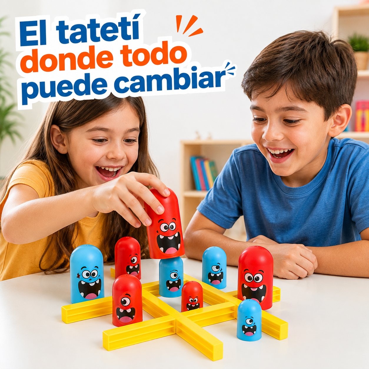 Juego de Estrategia Gobble Game 3 en Línea  Ta te ti con Piezas Apilables