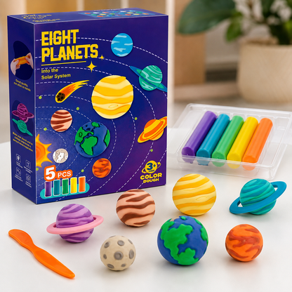 Set de Masas Sistema Solar para Crear los 8 Planetas
