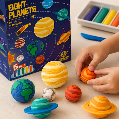Set de Masas Sistema Solar para Crear los 8 Planetas