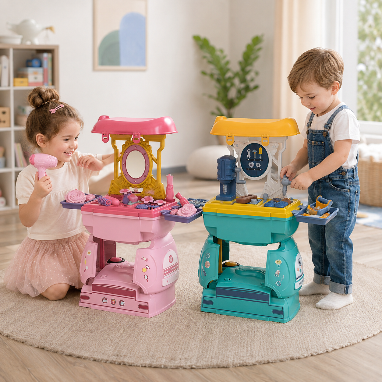 Buggy Transformable 2 en 1 con Centro de Juegos