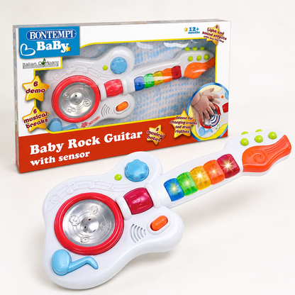 Guitarra Musical para Bebés Bontempi con Luces, Sonidos y Sensor