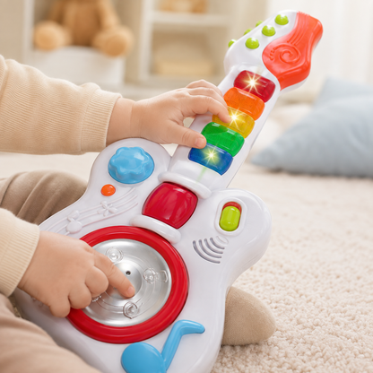 Guitarra Musical para Bebés Bontempi con Luces, Sonidos y Sensor