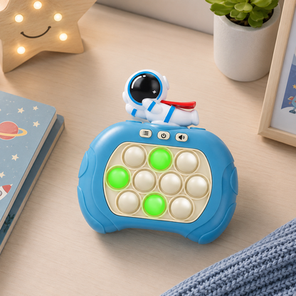 Pop it astronauta volante con luces y sonido
