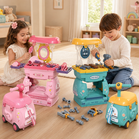 Buggy Transformable 2 en 1 con Centro de Juegos
