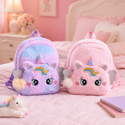 Mochila Escolar Unicornio Mágica 🦄🎒 – ¡La Compañera Escolar Más Encantadora y Cool! 🌈