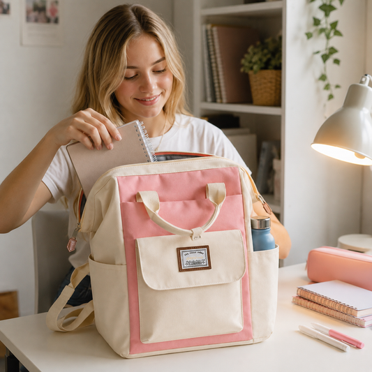 Mochila casual de tela múltiples compartimientos - Lisboa