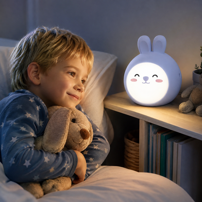 Lámpara Veladora de Conejito - ¡Ilumina tu Espacio con Ternura y Encanto! 🐰💖