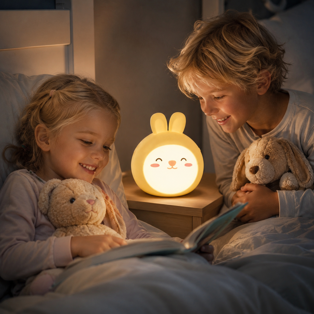 Lámpara Veladora de Conejito - ¡Ilumina tu Espacio con Ternura y Encanto! 🐰💖