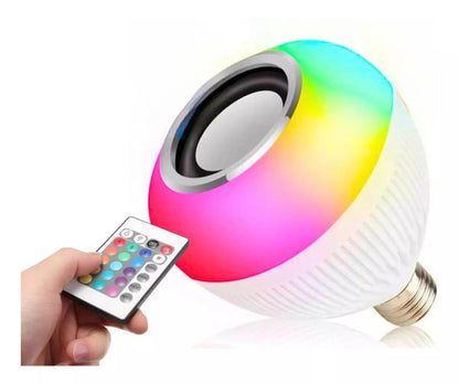 Lampara RGB parlante bluetooth