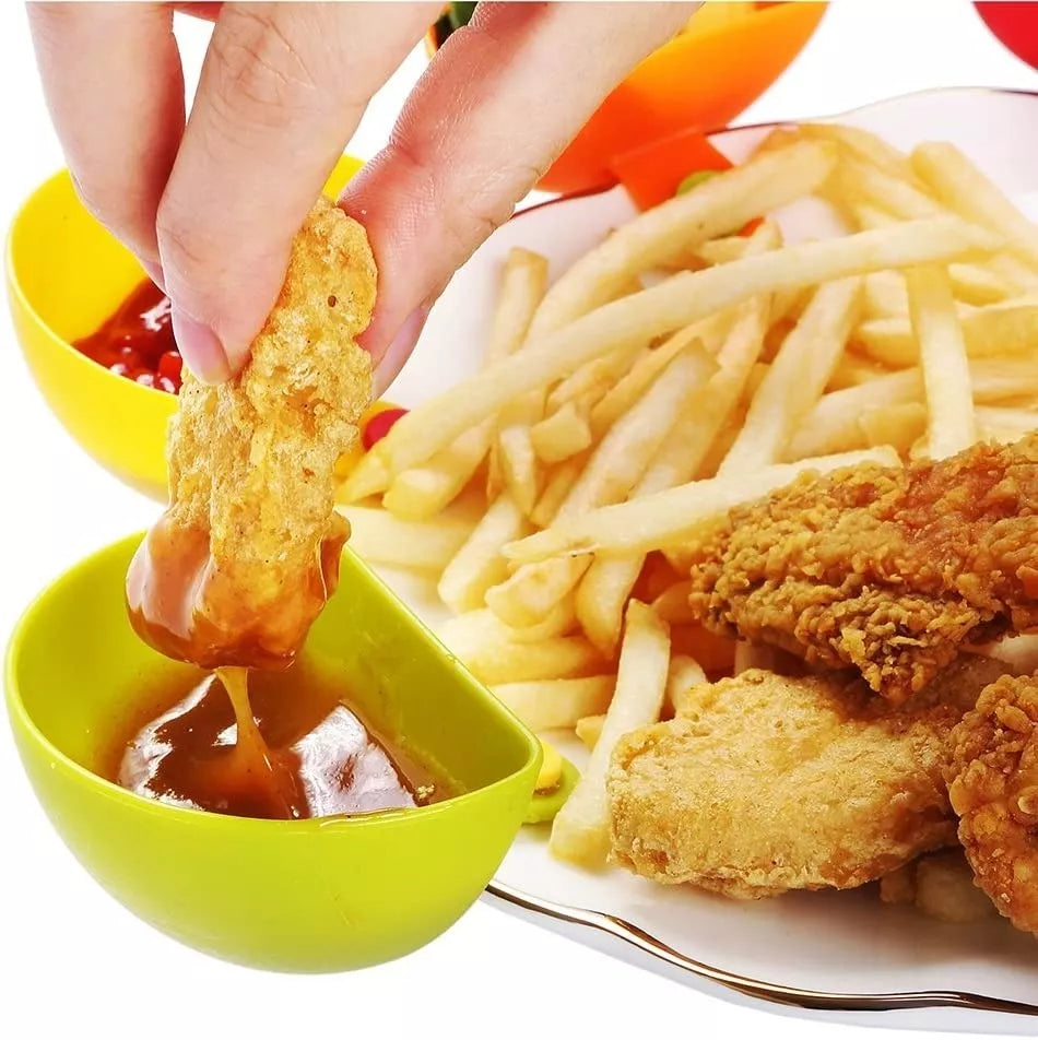 Contenedores para salsa con clip para plato x 4 unidades