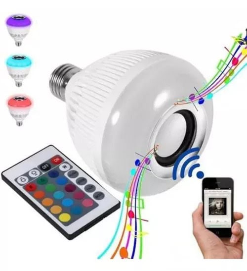 Lampara RGB parlante bluetooth