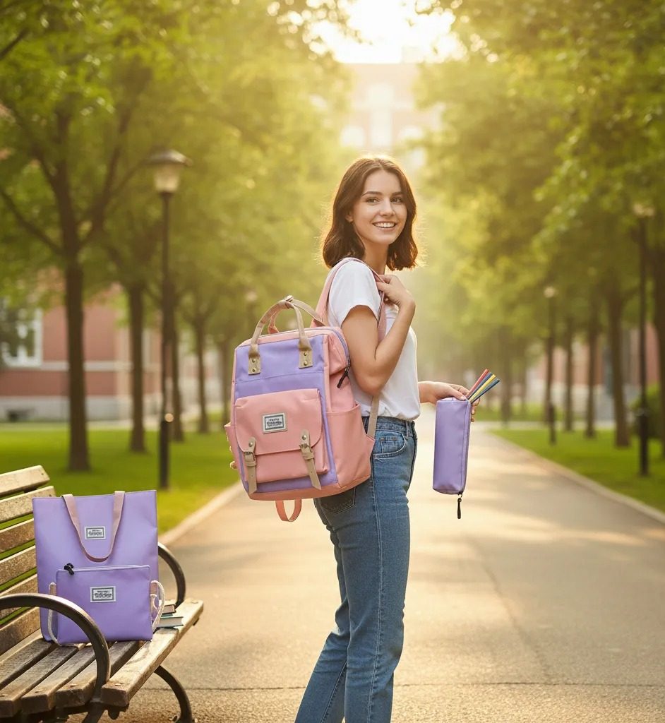 Set de Mochila Casual 4 en 1 – Organizate con estilo (y sin esfuerzo)