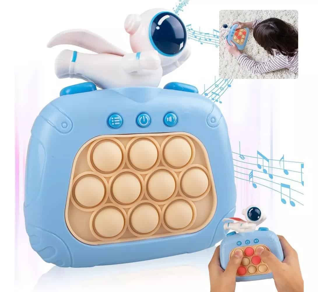 Pop it astronauta volante con luces y sonido