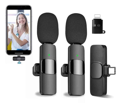 Micrófono Inalámbrico Solapero para Iphone y Android