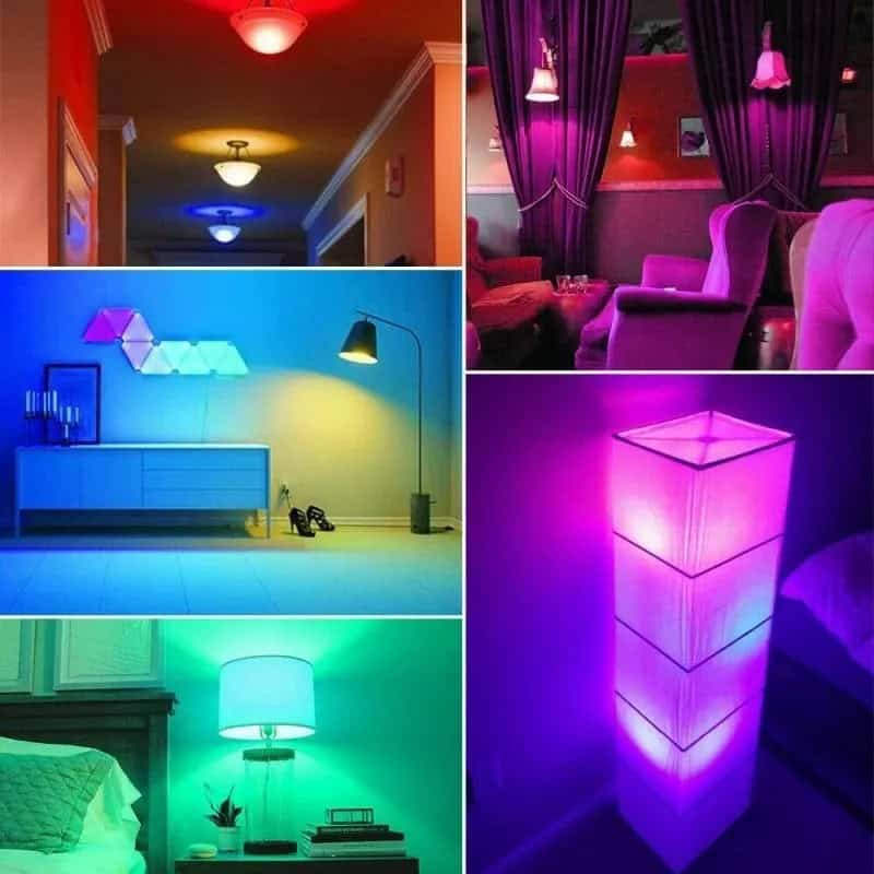 Lampara RGB parlante bluetooth