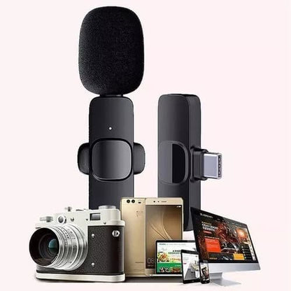 Micrófono Inalámbrico Solapero para Iphone y Android
