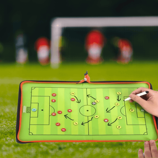 Tabla pizarra táctica para futbol magnética