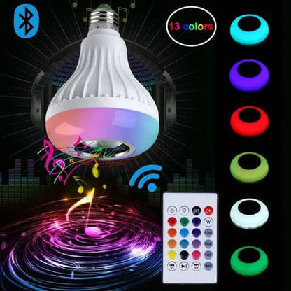 Lampara RGB parlante bluetooth