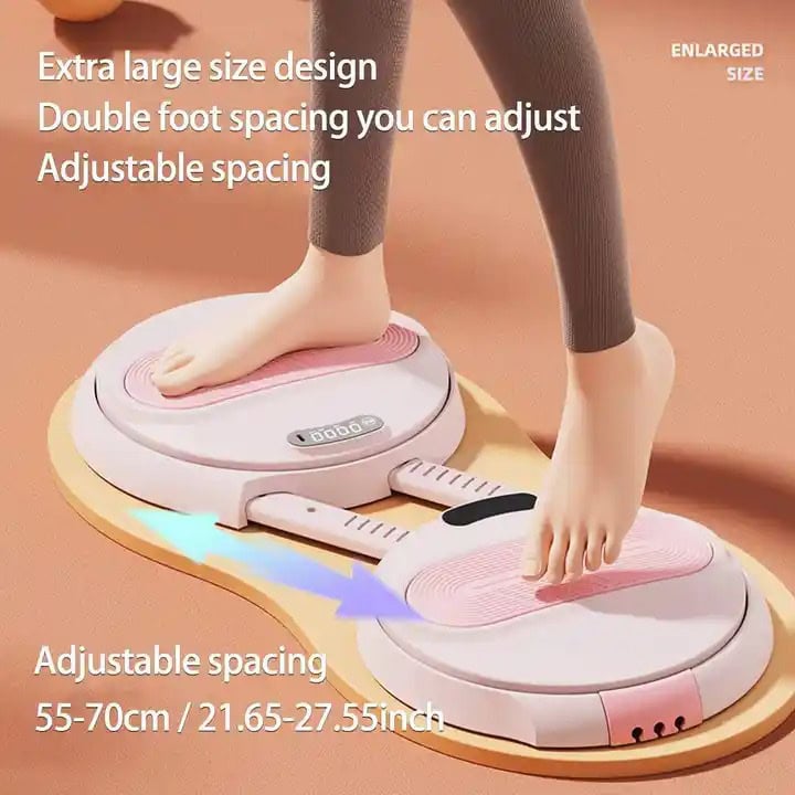 Base Giratoria de Ejercicios para Adelgazar y Tonificar - ¡Entrenamiento Completo y Práctico en Casa! 🌈💪