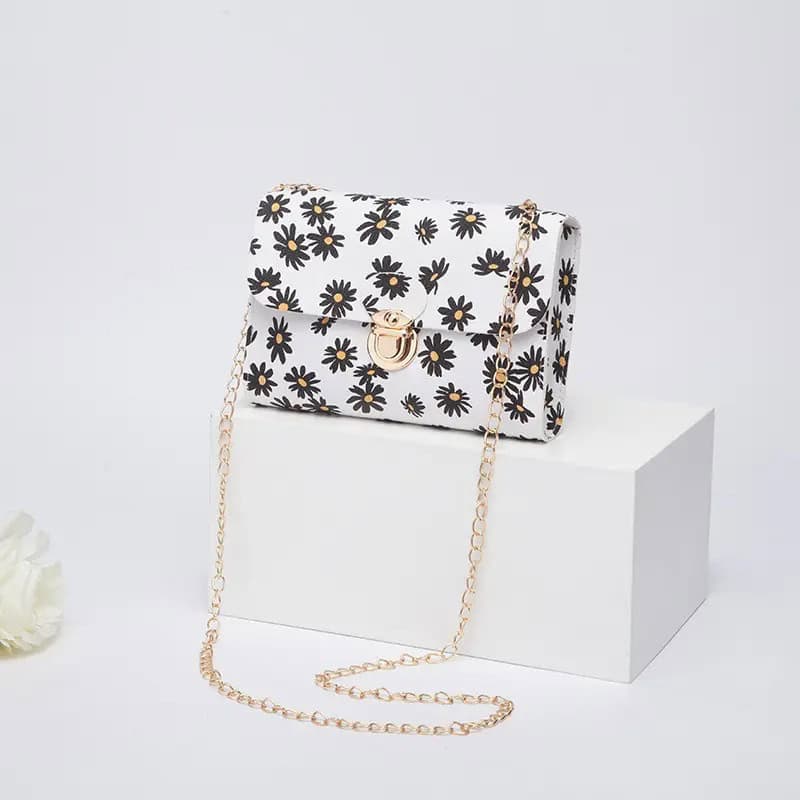 Cartera monedero para dama con cadena
