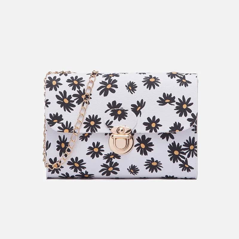 Cartera monedero para dama con cadena