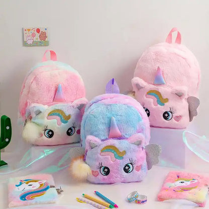 Mochila Escolar Unicornio Mágica 🦄🎒 – ¡La Compañera Escolar Más Encantadora y Cool! 🌈