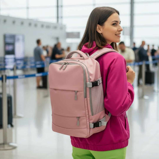 Mochila para viaje en avión equipaje de mano impermeable - Praga