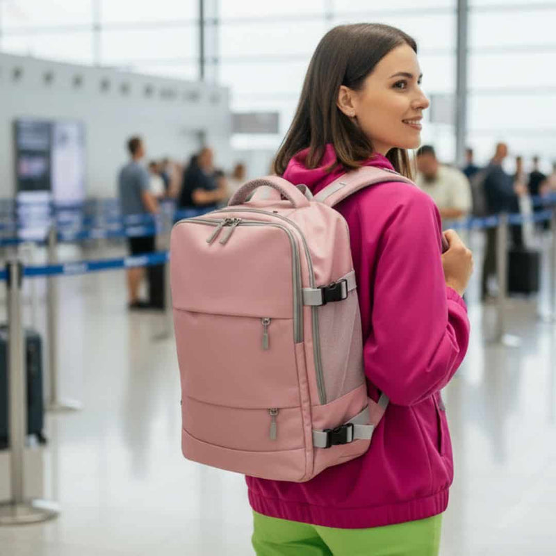 Mochila para viaje en avión equipaje de mano impermeable - Praga