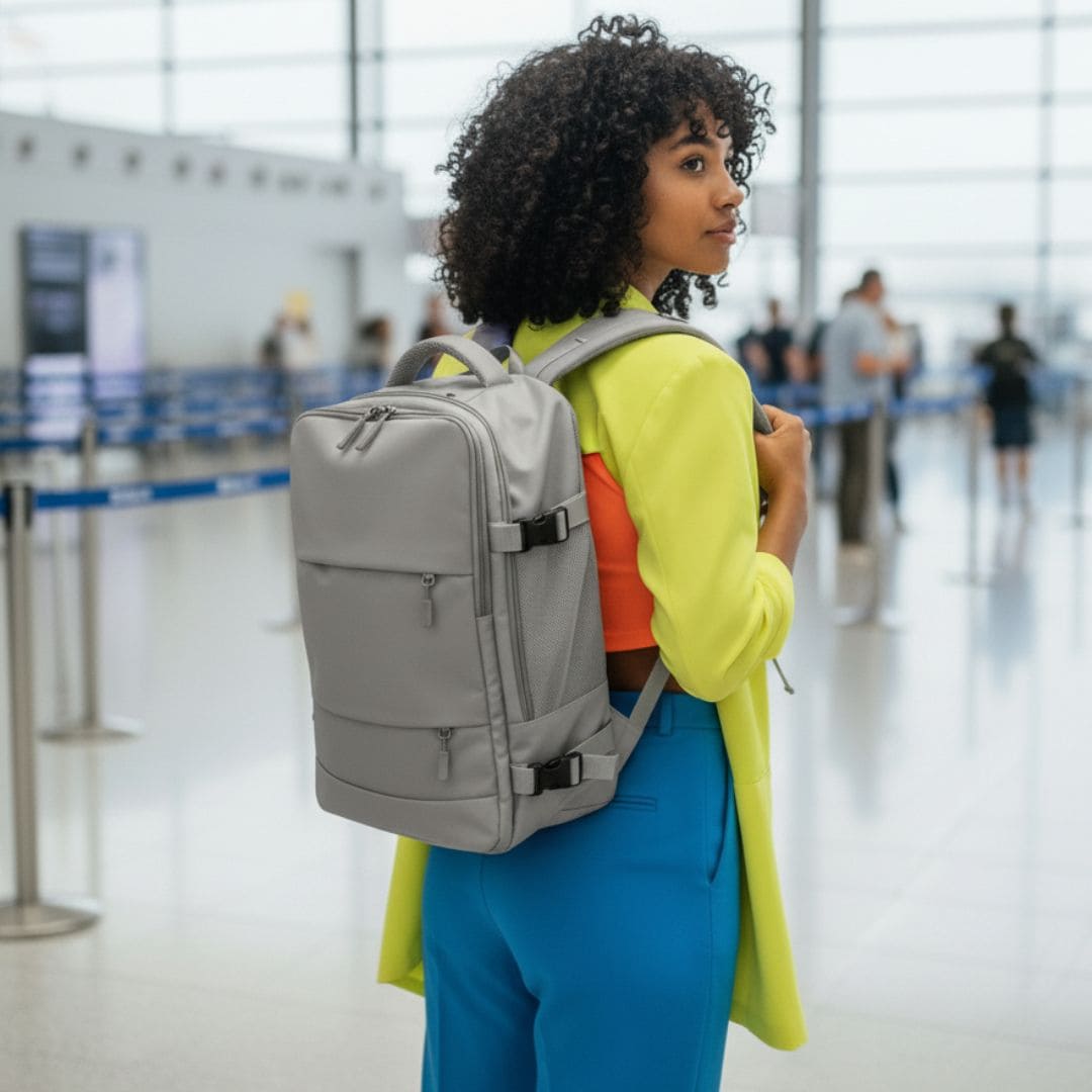 Mochila para viaje en avión equipaje de mano impermeable - Praga