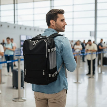 Mochila para viaje en avión equipaje de mano impermeable - Praga