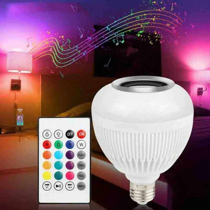 Lampara RGB parlante bluetooth