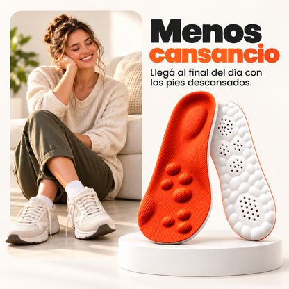 Plantillas Nube de Confort y Recuperación con Amortiguación y Soporte