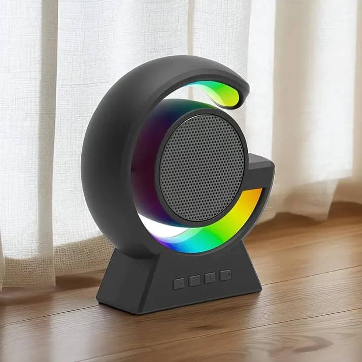 Parlante Bluetooth con Luz LED – Tu música con estilo y color