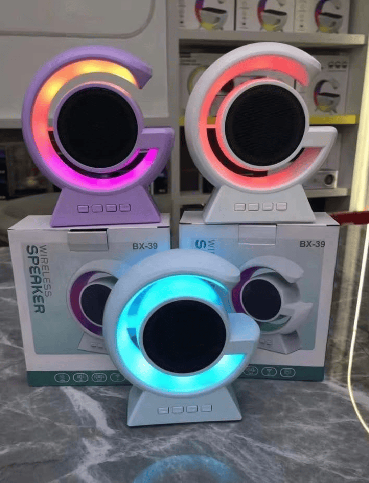 Parlante Bluetooth con Luz LED – Tu música con estilo y color