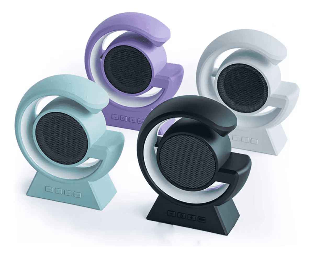 Parlante Bluetooth con Luz LED – Tu música con estilo y color