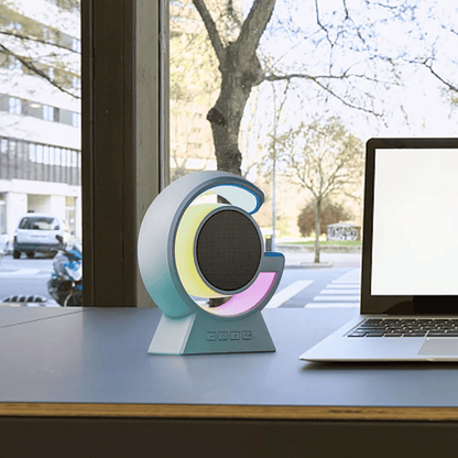 Parlante Bluetooth con Luz LED – Tu música con estilo y color