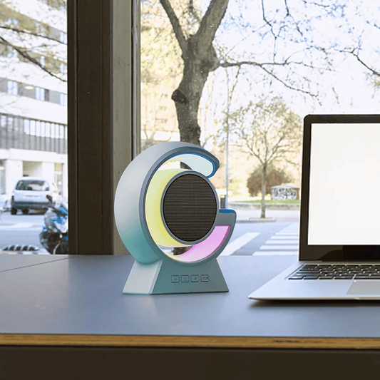 Parlante Bluetooth con Luz LED – Tu música con estilo y color