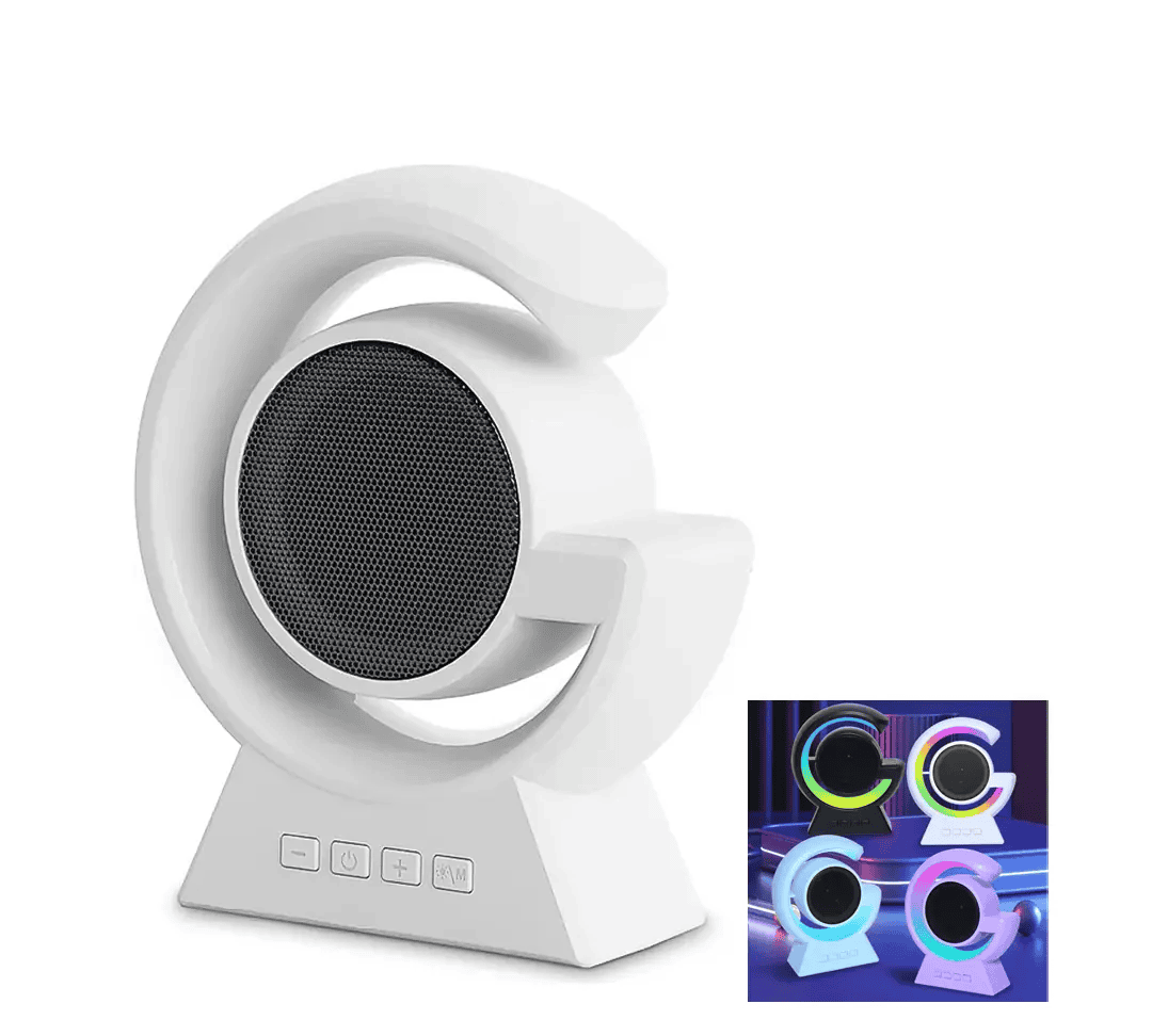 Parlante Bluetooth con Luz LED – Tu música con estilo y color