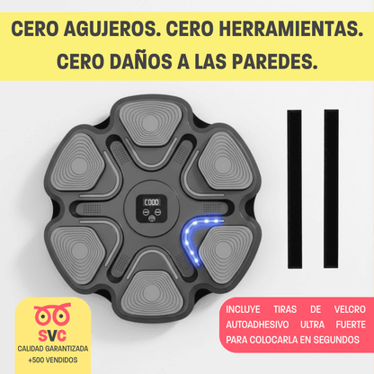 Máquina de Boxeo Musical APOLO SVC con Luces y Parlante  - ¡Descubre el Regalo Más Divertido e Innovador! 🎶🥊