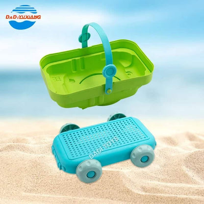 Juego de playa para arena de 11 piezas tanque y dinosaurios