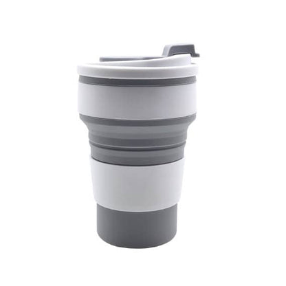 Vaso de silicona plegable para café bebidas calientes o frías