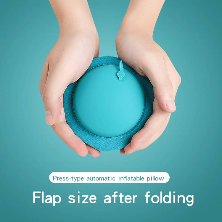 Almohada de viaje inflable