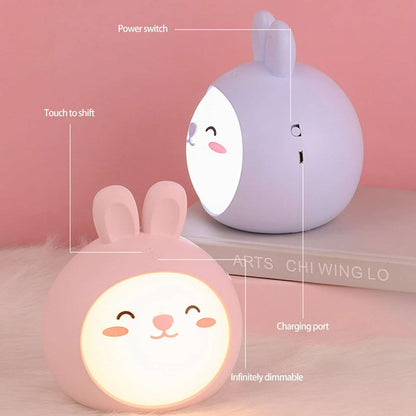 Lámpara Veladora de Conejito - ¡Ilumina tu Espacio con Ternura y Encanto! 🐰💖